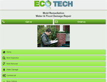 Tablet Screenshot of ecotechmold.com